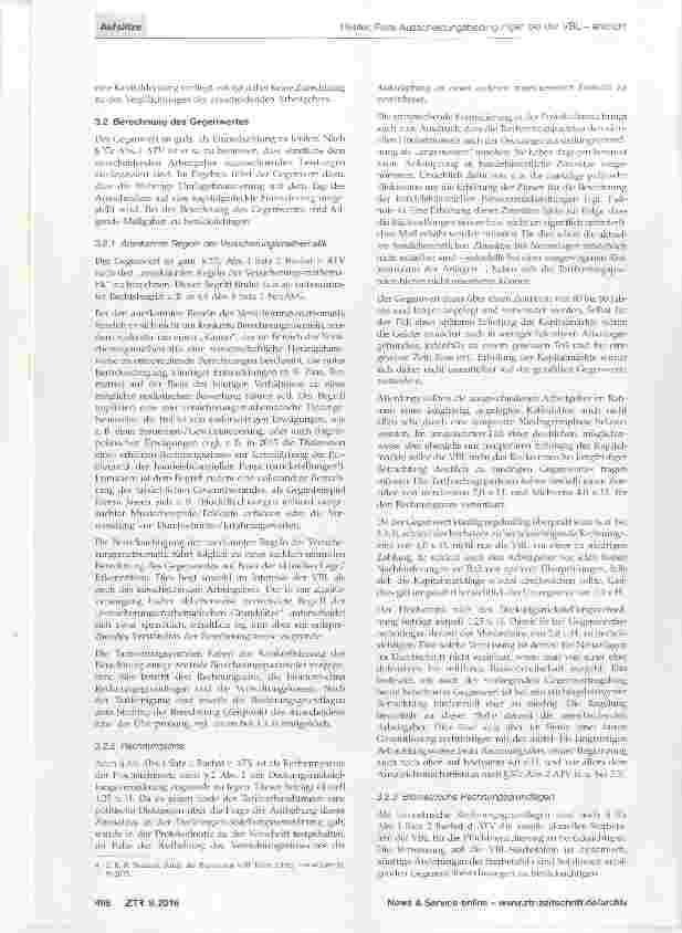 Vorschauseite 3: Faire Ausscheidungsbedingungen bei der VBL endlich!