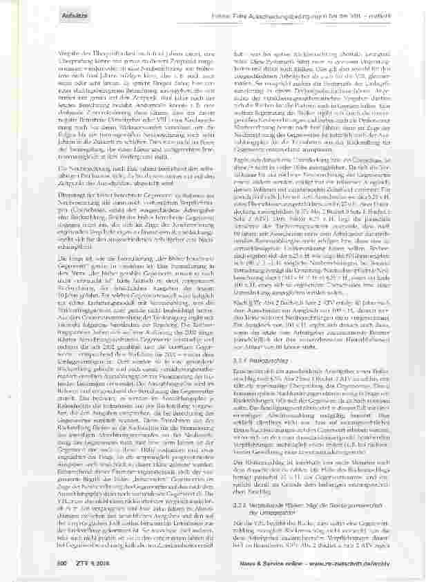 Vorschauseite 5: Faire Ausscheidungsbedingungen bei der VBL endlich!