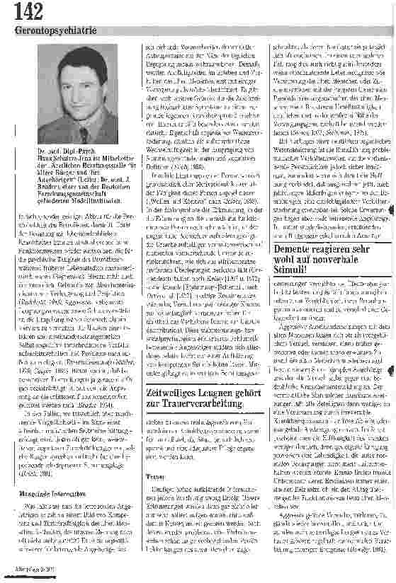 Vorschauseite 2: Plobleme der Beurteilung von Persönlichkeitsveränderung