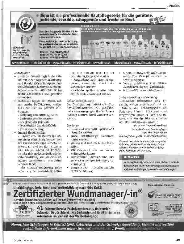 Vorschauseite 3: Das Problem der Mundtrockenheit