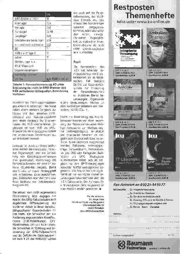 Vorschauseite 4: Wie viele Ärzte brauche ich wirklich?