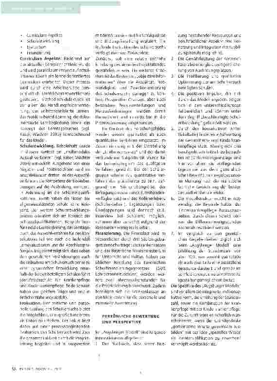 Vorschauseite 2: SOWOHL-ALS-AUCH STATT ENTWEDER-ODER INTEGRIERTE UND KONSEKUTIVE AUSBILDUNG