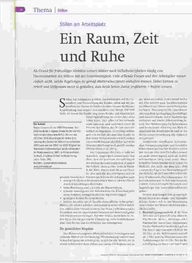 Vorschauseite 1: Ein Raum, Zeit und Ruhe