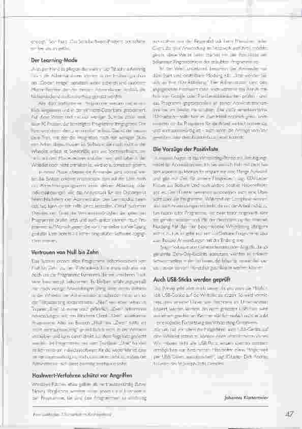 Vorschauseite 2: IT-Leiter: Ohne großen Aufwand ruhiger schlafen