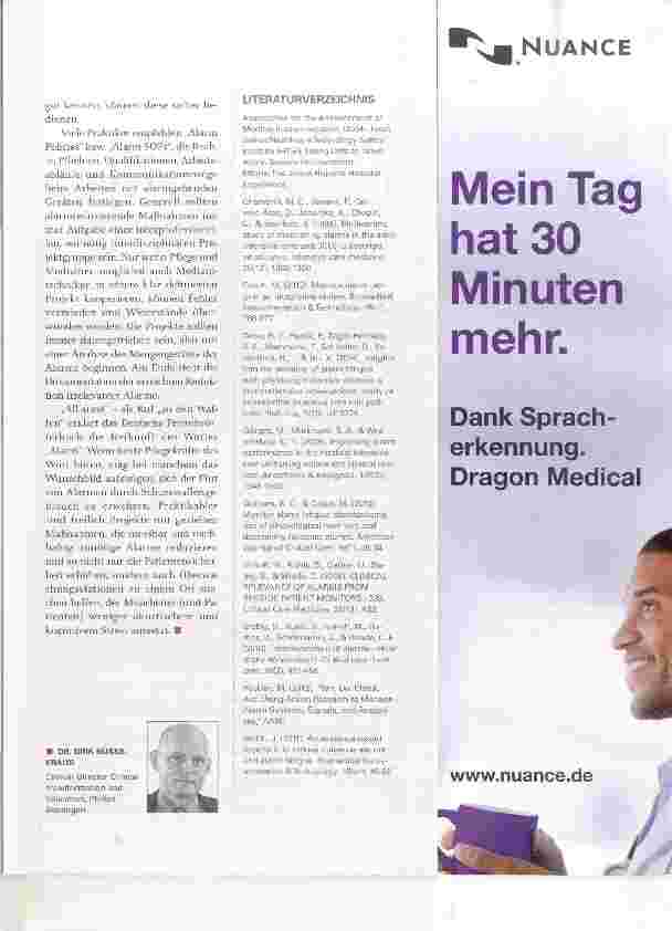 Vorschauseite 4: ACHTUNG: ALARM FATIGUE!