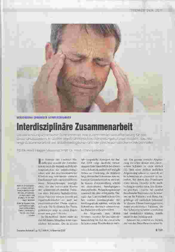Vorschauseite 1: Interdisziplinäre Zusammenarbeit