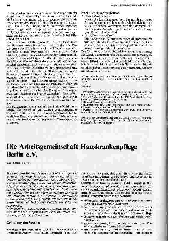Vorschauseite 5: Neue Dienstleistungsformen und ihre Auswirkungen auf die Sozialstationen