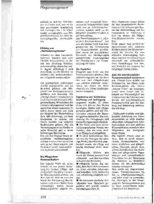 Vorschauseite 5: Bessere Kommunikation - mehr Patientensicherheit1. Teil: Kommunikationsanalyse zur Verbesserung der interdisziplinären Zusammenarbeit