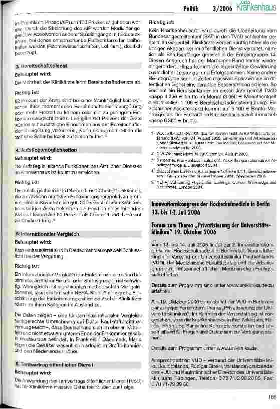 Vorschauseite 3: DKG kritisiert Bundestagsentscheidung zum AVWG