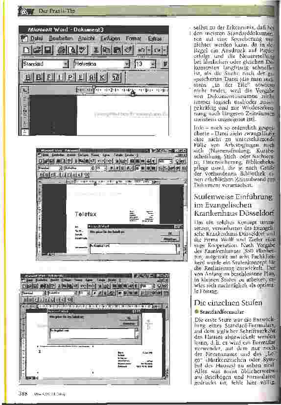 Vorschauseite 2: Gute Ideenstatt großer Budgets Einsatz eines Schriftverkehrkonzeptes im Evangelischen KHS Düsseldorfs