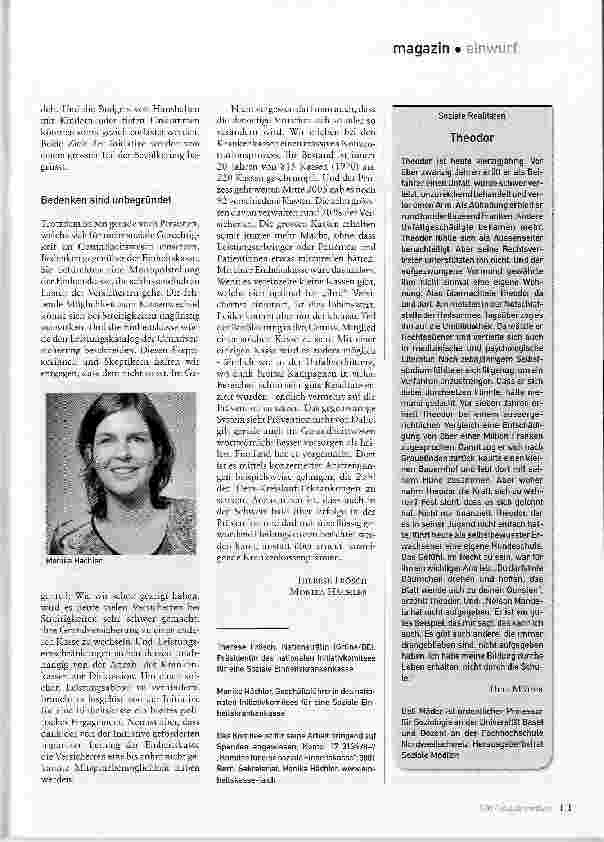 Vorschauseite 2: Ja zur Einheitskrankenkasse!Der Abstimmungskampf beginnt