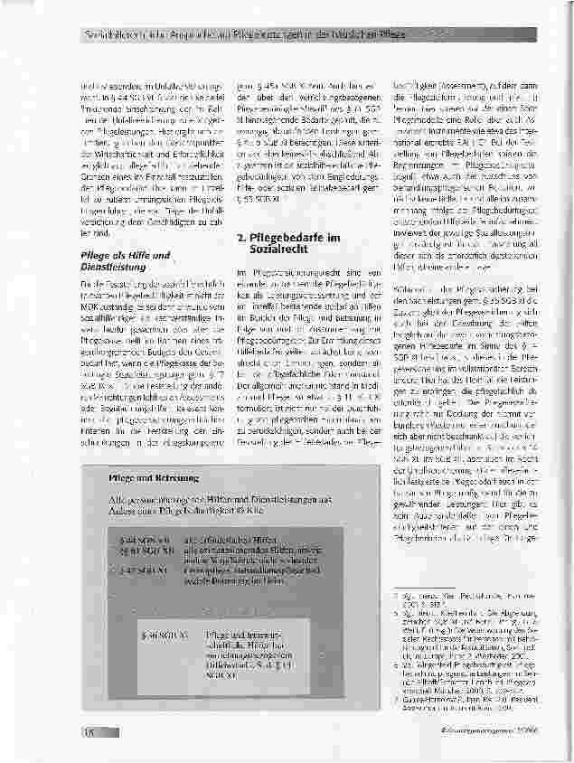 Vorschauseite 2: Sozialhilferechtliche Ansprüche auf Pflegeleistungen nach den §§ 61 ff SGB XII in der häuslichen Pflege
