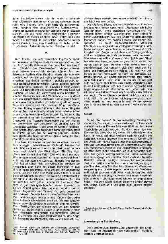 Vorschauseite 4: Das Gespräch mit Patient und Angehörigen
