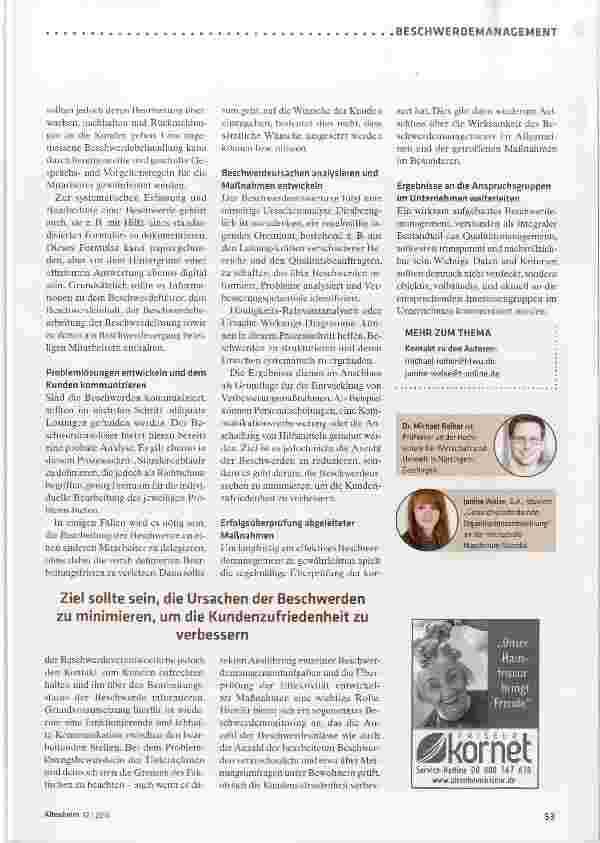 Vorschauseite 4: Eine kostenlose Quelle für Verbesserungen