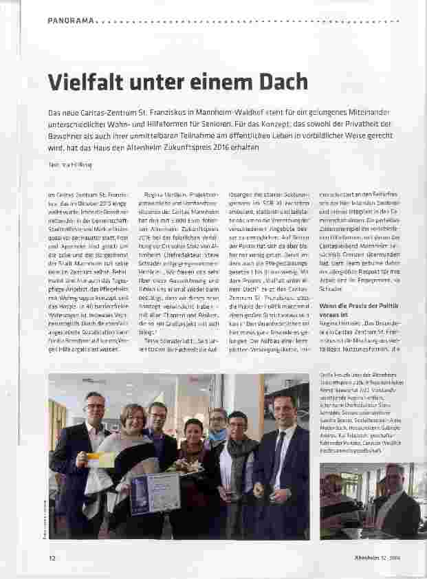 Vorschauseite 1: Vielfalt unter einem Dach