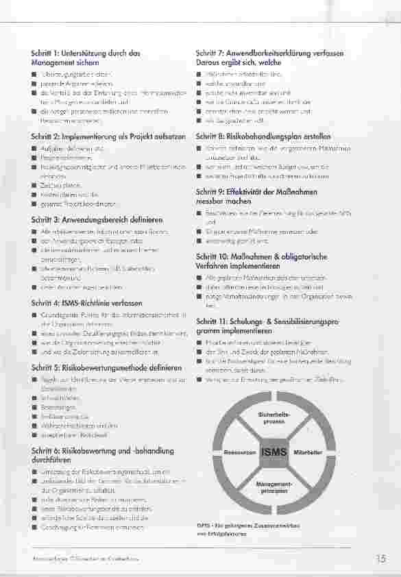 Vorschauseite 2: Das richtige Augenmaß für ein anforderungsgerechtes Sicherheits-Niveau