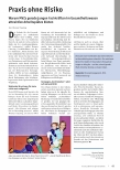 Vorschauseite 1: Praxis ohne Risiko: Warum MVZs gerade jungen Fachkräften im Gesundheitswesen attraktive Arbeitsplätze bieten.