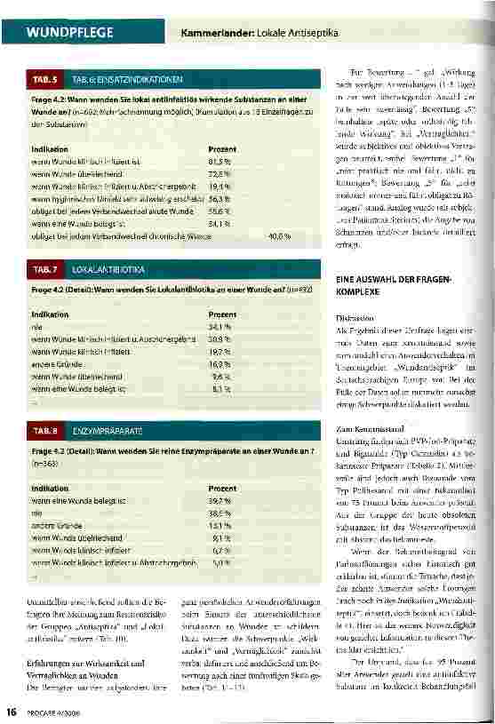 Vorschauseite 3: Lokale Antiseptika in der Wundbehandlung