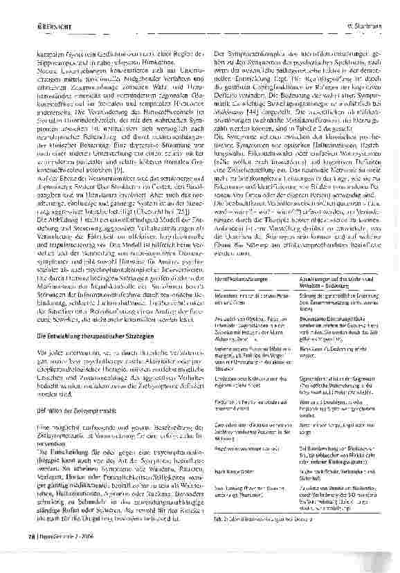 Vorschauseite 4: Psychopharmakotherapie bei Störungen der Impulskontrolle im Demenzverlauf
