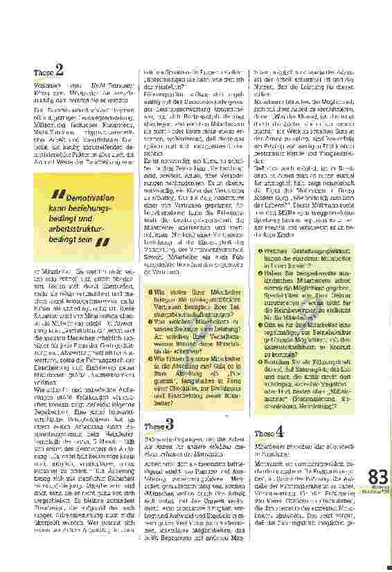 Vorschauseite 2: Motivieren heißt Mitarbeiter fördern