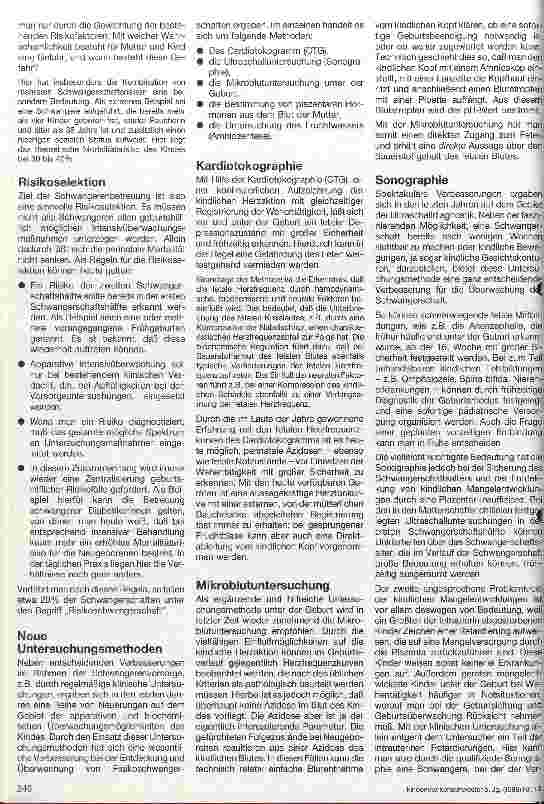 Vorschauseite 2: Risikoschwangerschaft und Risikogeburt Überblick