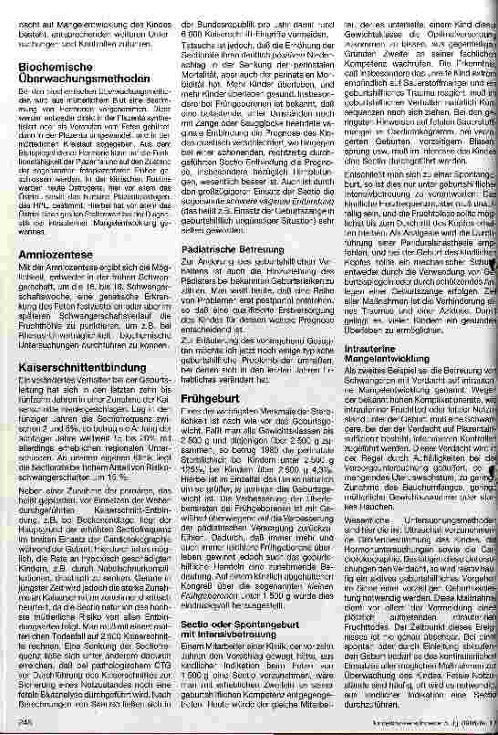 Vorschauseite 3: Risikoschwangerschaft und Risikogeburt Überblick