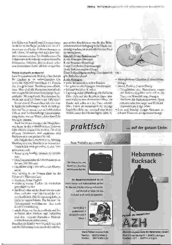Vorschauseite 5: Unverzüglich handeln und Ruhe bewahren