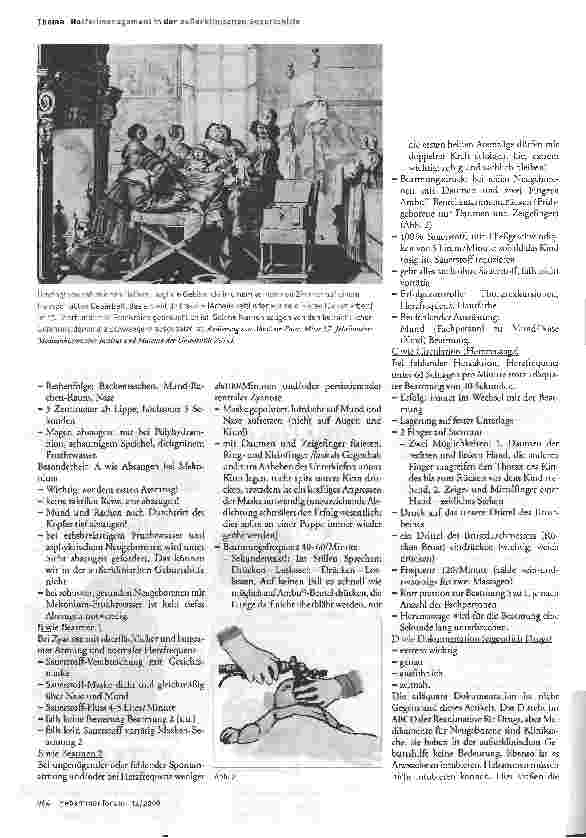 Vorschauseite 6: Unverzüglich handeln und Ruhe bewahren