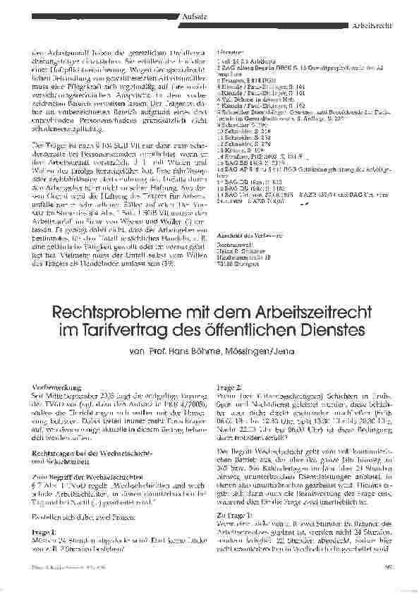 Vorschauseite 4: Gewalt in der Pflege -arbeitsrechtliche Beurteilung