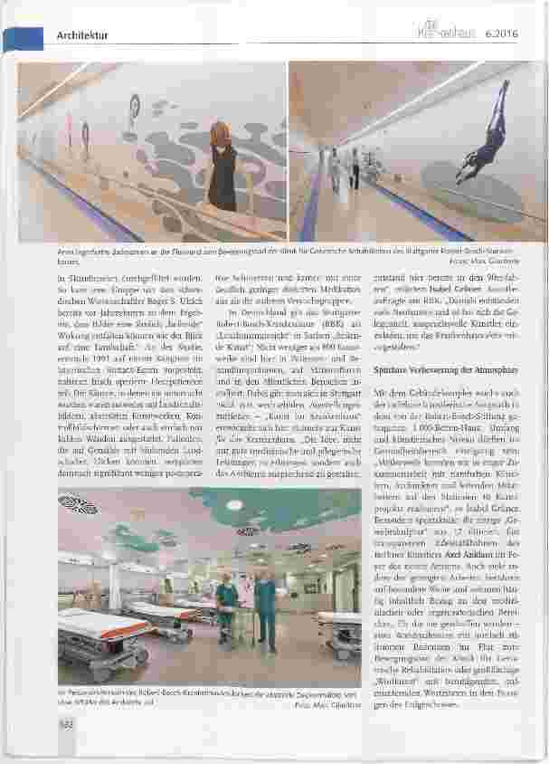 Vorschauseite 3: Kunst im Krankenhaus „Heilende Kunst: Bilder und Skulpturen im Krankenhaus