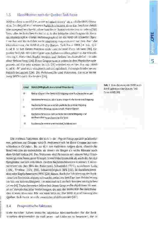 Vorschauseite 3: Physiotherapie bei Schleudertrauma