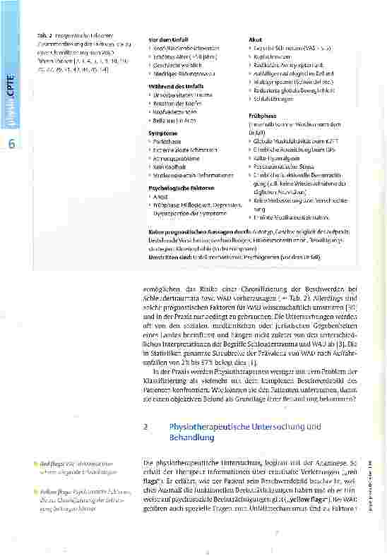 Vorschauseite 4: Physiotherapie bei Schleudertrauma