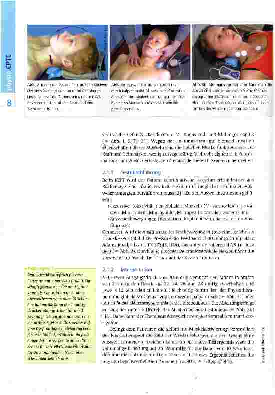 Vorschauseite 6: Physiotherapie bei Schleudertrauma