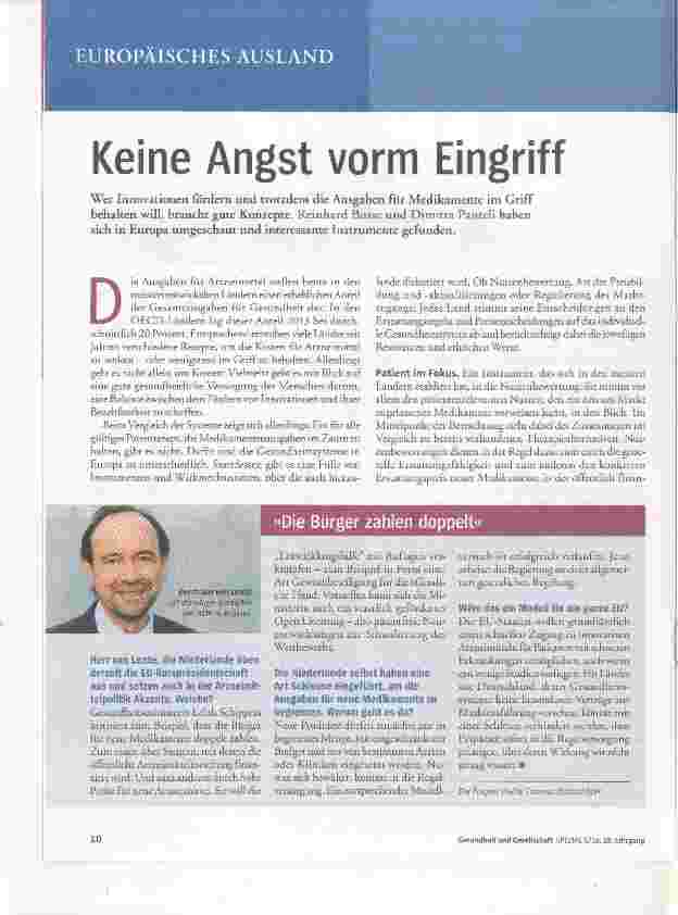 Vorschauseite 1: Keine Angst vorm Eingriff