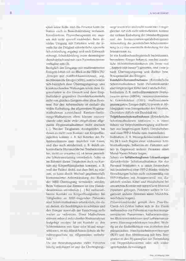 Vorschauseite 3: Hygienisch einwandfreies Arbeiten in der Intensivmedizin