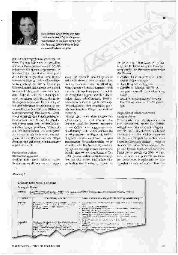 Vorschauseite 3: Risiken richtig und rechtzeitig einschätzen