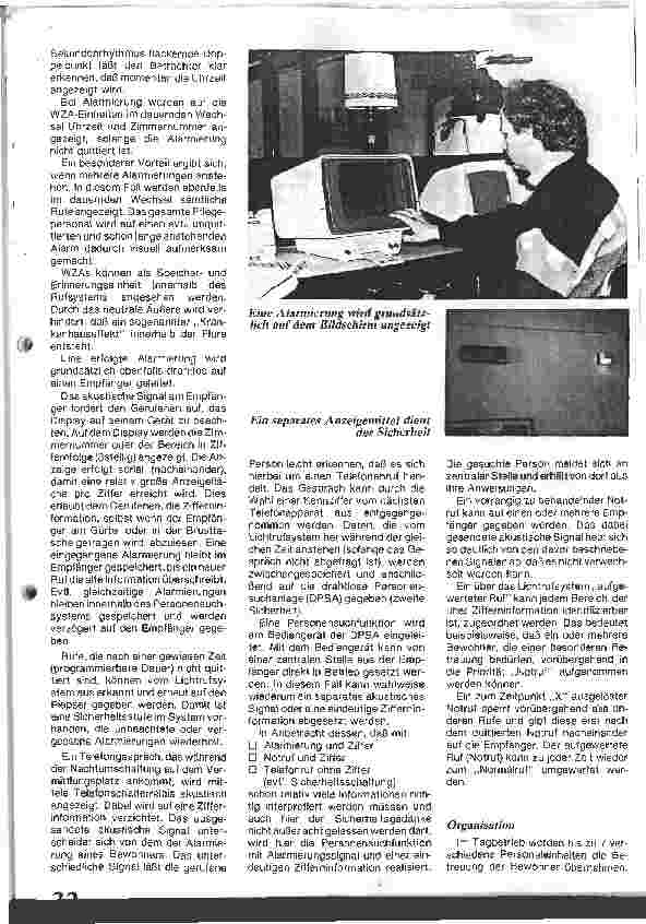 Vorschauseite 4: Neues Notrufsystem für ein Wohnstift
