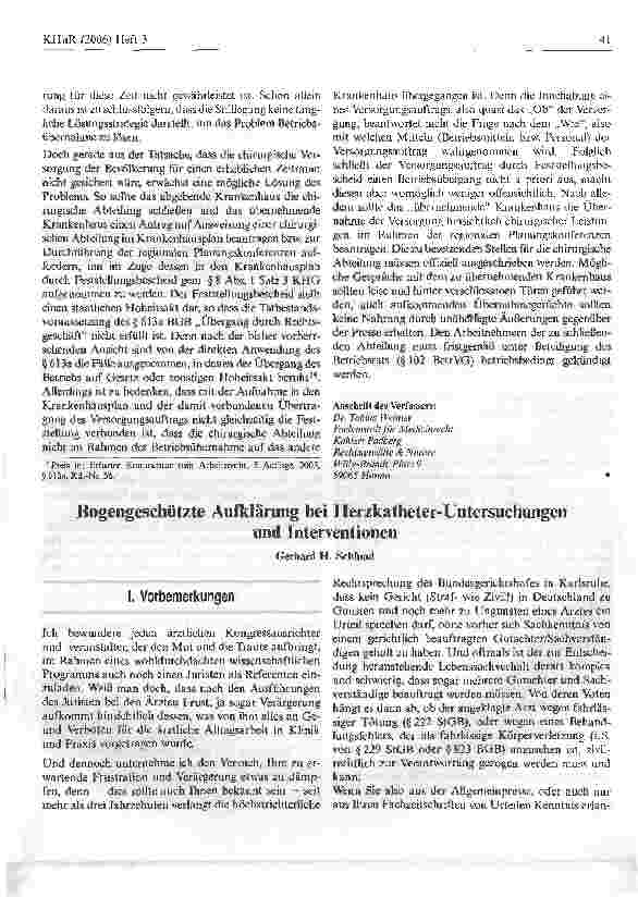 Vorschauseite 3: Outsourcing von Dienstleistungen im KrankenhausGefahr der Betriebsübernahme