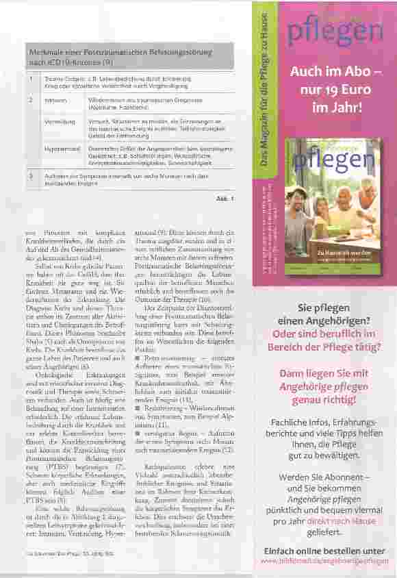 Vorschauseite 2: Trauma Krebstherapie