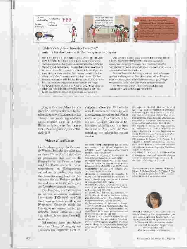 Vorschauseite 3: Trauma Krebstherapie