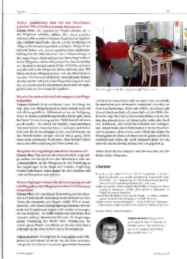 Vorschauseite 3: Die Lebensform «Pflegeoase»