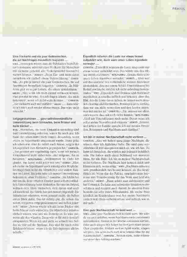 Vorschauseite 2: Leben und sterben, wo ich hingehöre?