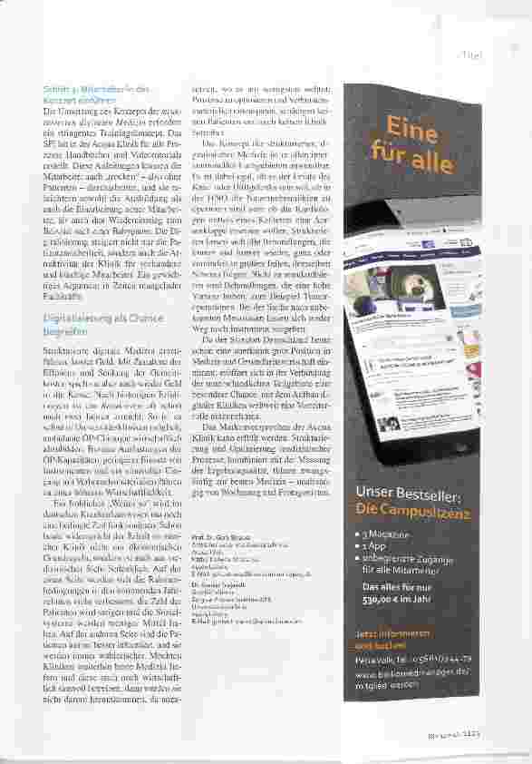 Vorschauseite 4: Standards setzen