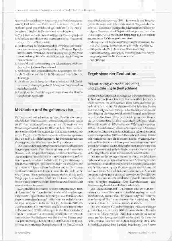 Vorschauseite 3: Pflegekräfte aus Vietnam