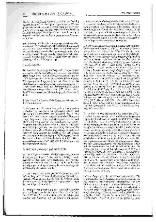 Vorschauseite 2: Abfindungsanspruch; Abwicklungsvertrag; betriebsbedingte Kündigung; Betriebsänderung; Betriebsvereinbarung; Gleichbenandlungsgrundsatz; Gruppen-outplacement; Interessenausgleich;…