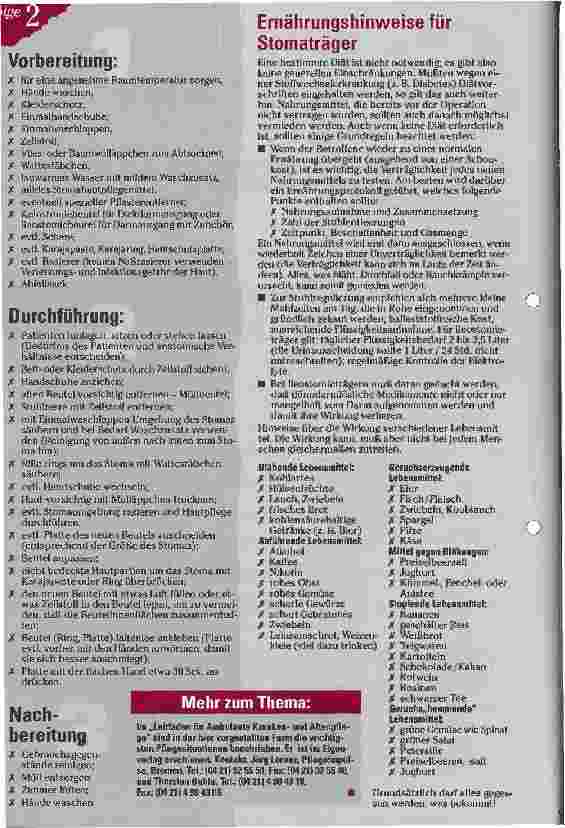 Vorschauseite 2: Check Pflegepraxis Anus-praeter-Versorgung