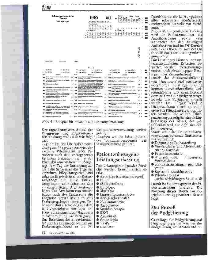 Vorschauseite 4: Effektive Betriebssteuerung im Krankenhaus Gütersloh Erster Erfahrungsbericht