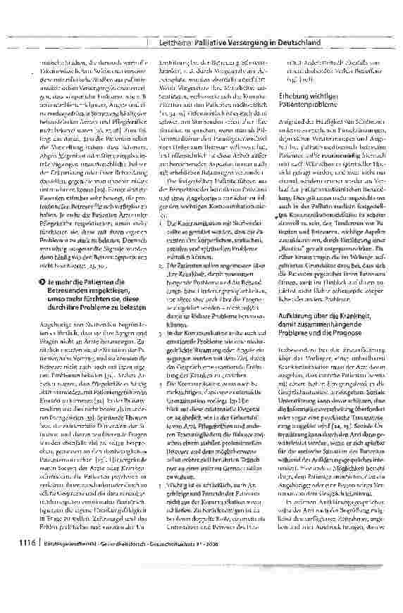Vorschauseite 4: Die Rolle des Arztes und die Kommunikation mit Sterbenden