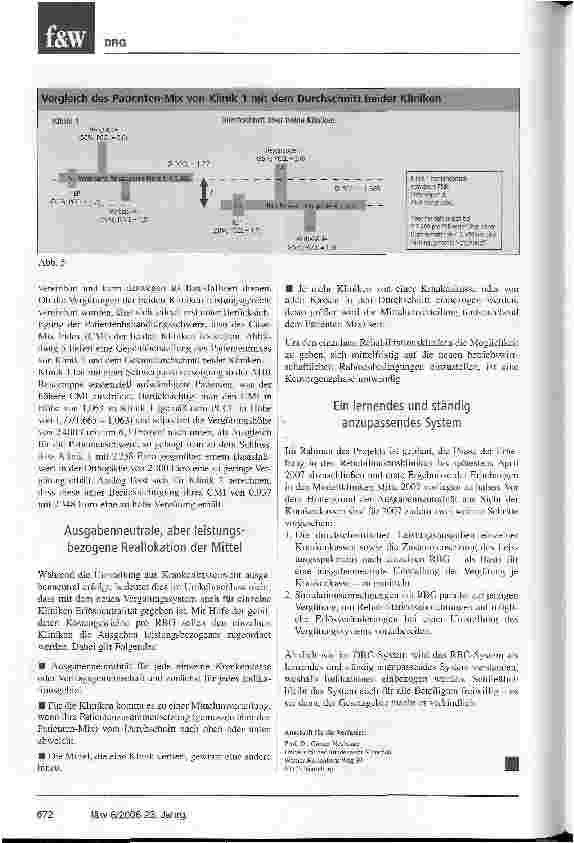 Vorschauseite 5: Rehabilitation im Sog der DRG