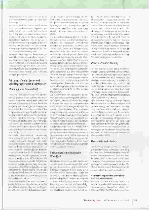 Vorschauseite 2: Einflussfaktoren auf Leseund Rechtschreibschwierigkeiten